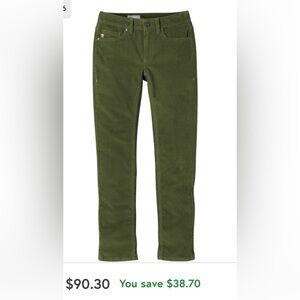 EUC Stio rivet corduroy pants size 6